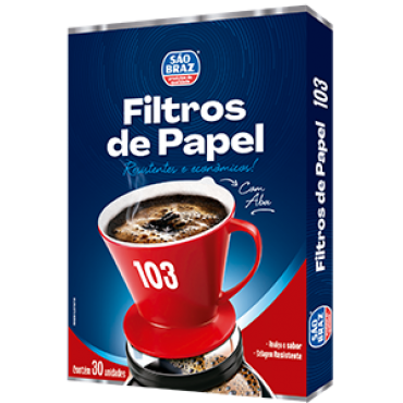 Filtro de Papel São Braz 103 30und