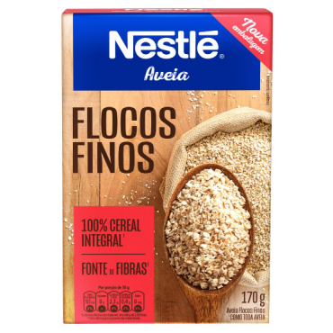 Aveia em Flocos Finos Nestlé 170g