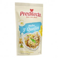 Molho 3 Queijos predilecta 240g