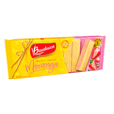 Biscoito Bauducco Wafer Morango 70g