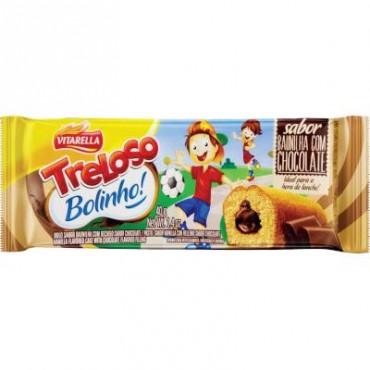 Bolinho Treloso Baunilha com Chocolate 40g
