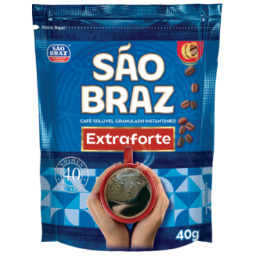 Café Solúvel São Braz Extra Forte 50g