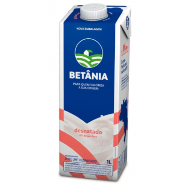Leite Desnatado Betânia 1L