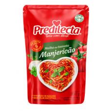 Molho De Tomate Predilecta Manjericão Sache 300g