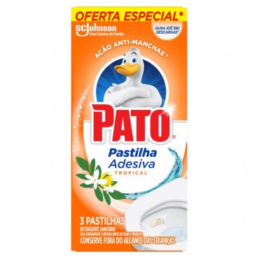 Pastilha Adesiva Pato Tropical com 3 und