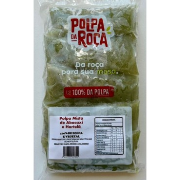 Polpa da Roça Abacaxi com Hortelã 1kg
