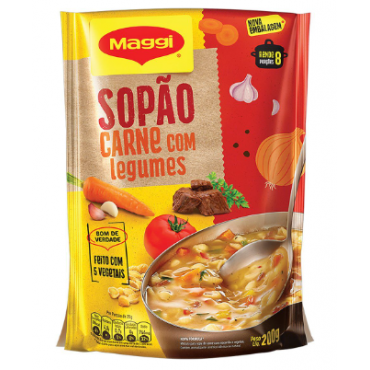 Sopão Carne com Legumes Maggi 200g