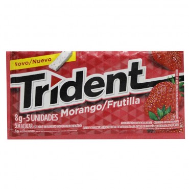 Trident Morango 8,g