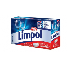 Lava louças NÃO RISCA em tablete para Máquinas De Lavar Limpol com 18 und com 17.5g
