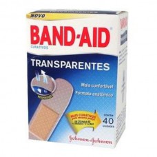 Curativos BAND-AID Transparentes Johnson & Johnson 40 Unidades