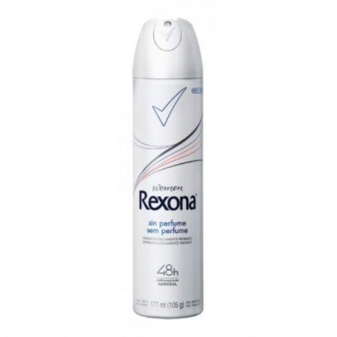 Desodorante Aerosol Rexona Sem Perfume Feminino 150ml