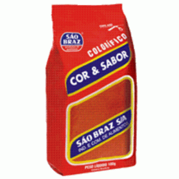 Colorífico (Colorau) São Braz cor e sabor 100g