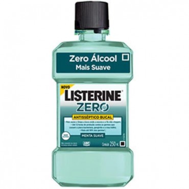 Antisséptico Listerine Menta Zero 250ml