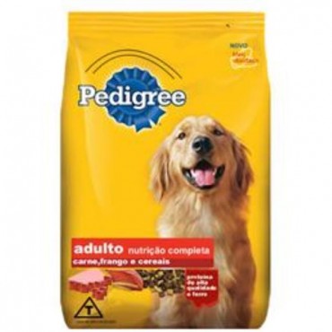 Pedigree Adulto Carne. Frango e Cereais 900g
