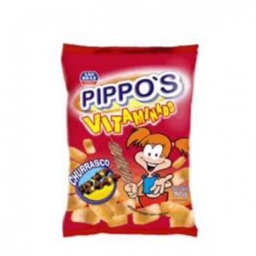 Salgadinho Pippos Churrasco 30g