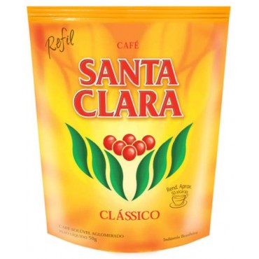 Café Solúvel Santa Clara Clássico Refil 40g
